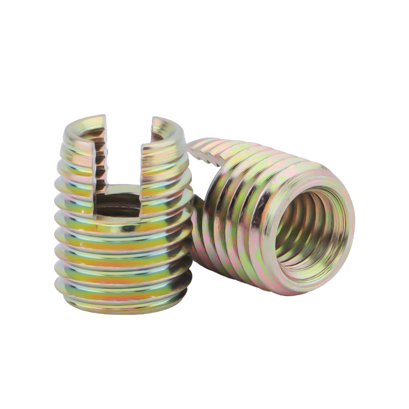 Insert de fil autotaraudeur zingué jaune