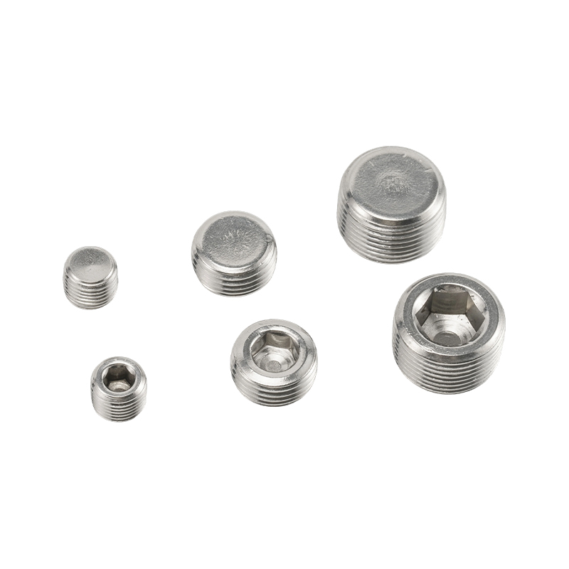 Bouchon à filetage droit